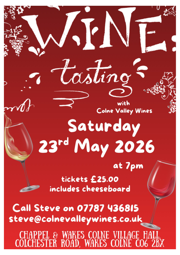 Wine Tasting May 2026